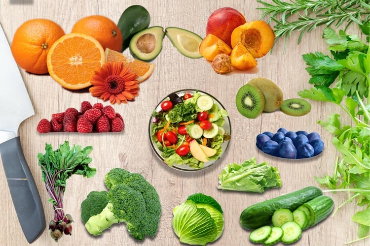 لیست سبزیجات و میوه های بدون قند و نشاسته