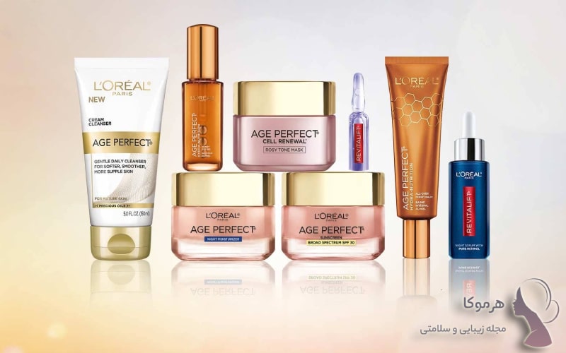 عکس بهترین محصولات آرایشی مراقبت از پوست L'Oreal پاریس